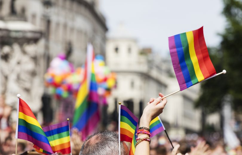 pride flags